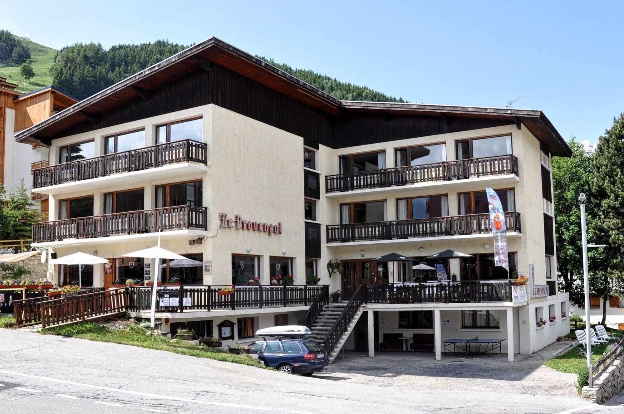 Hotel Le Provencal Les Deux Alpes Exterior foto